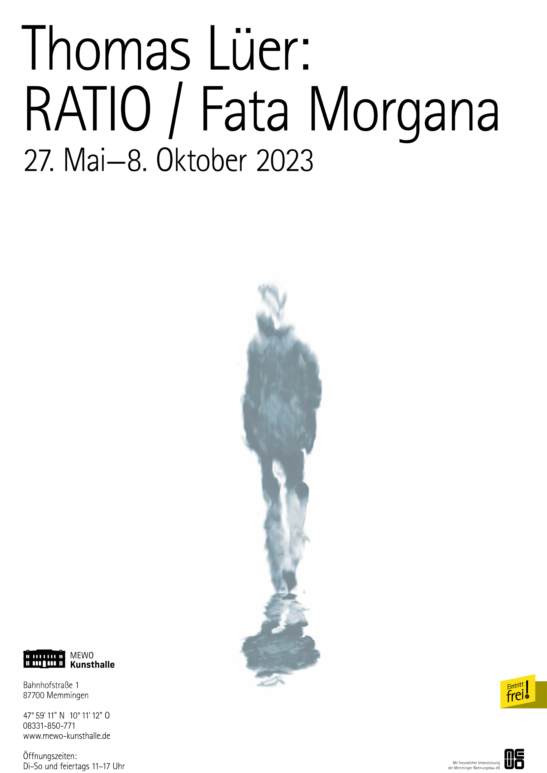 Poster Thomas Lüer: RATIO / Fata Morgana