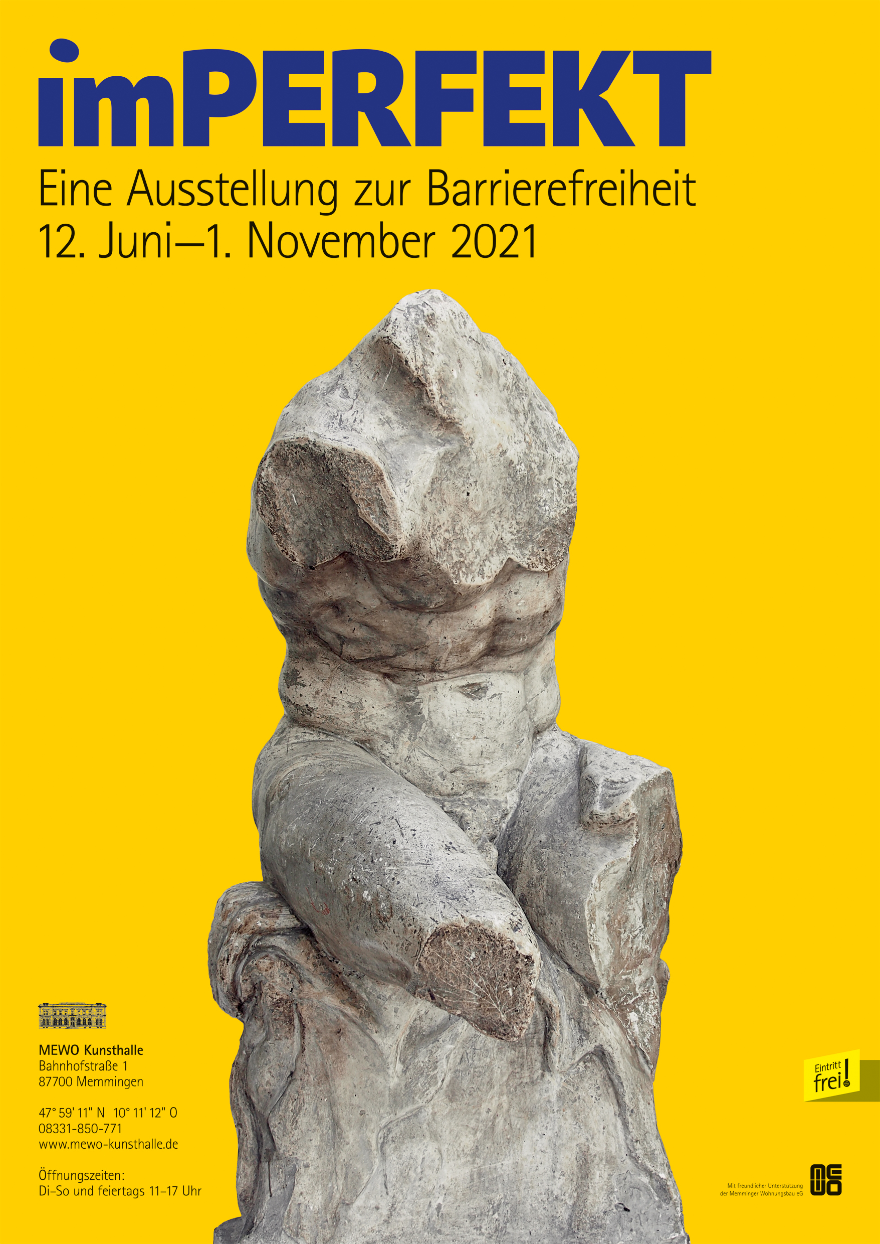 Poster imPERFEKT - eine Ausstellung zur
                Barrierefreiheit